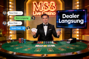 M88 Live Casino - Dealer Langsung